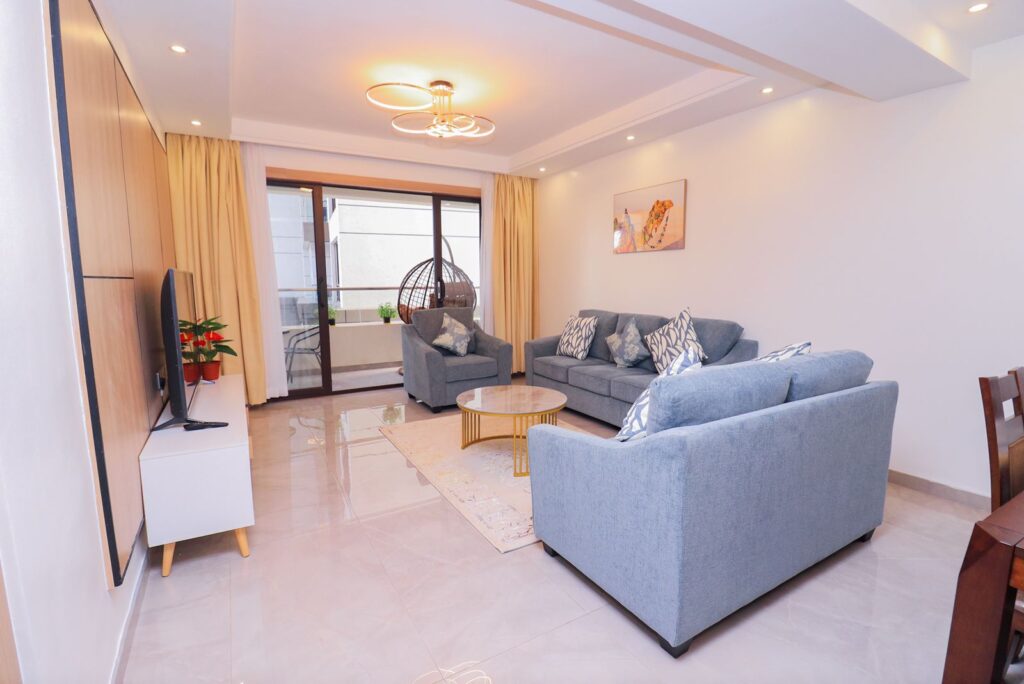 Fully furnished 3 bedroom Apartment on Riverside Drive for Rent