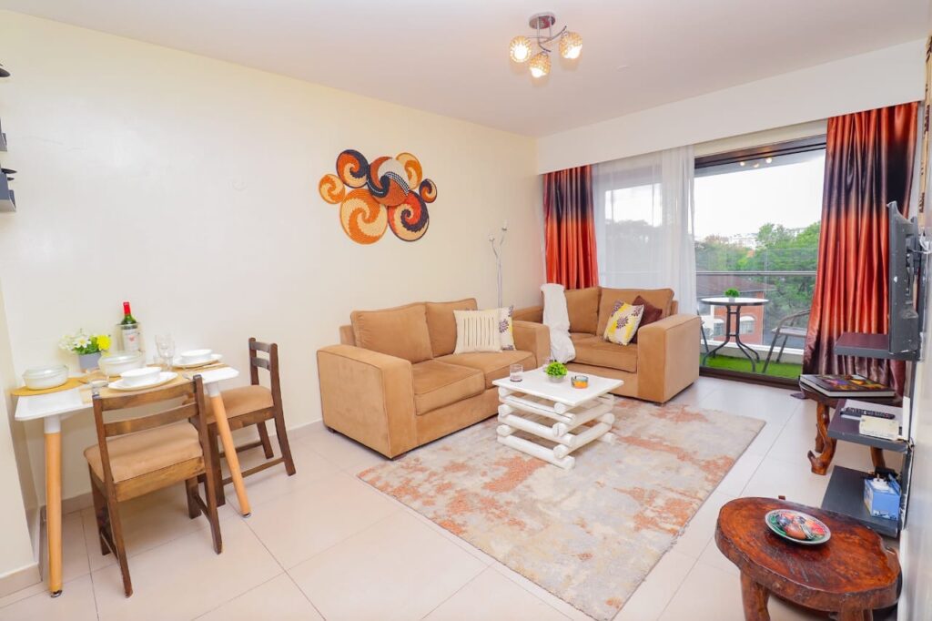 Fully Furnished One bedroom Bnb apartment in Lavington