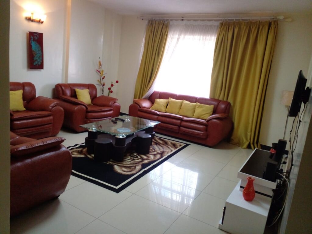 Sapphire Court 3 bedroom Fully Furnished Apartment to let in Kilimani
