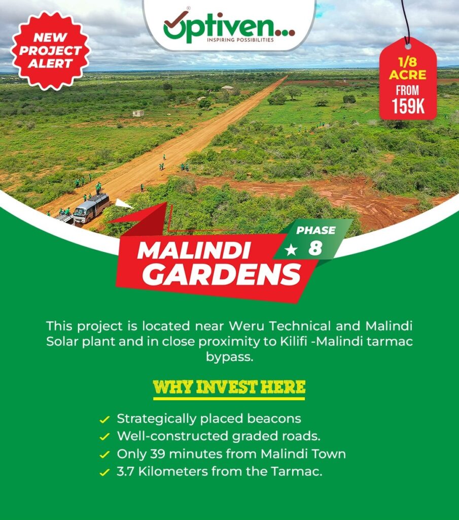 Malindi Phase 8 - 1/8 Acre Plots for Sale in Malindi