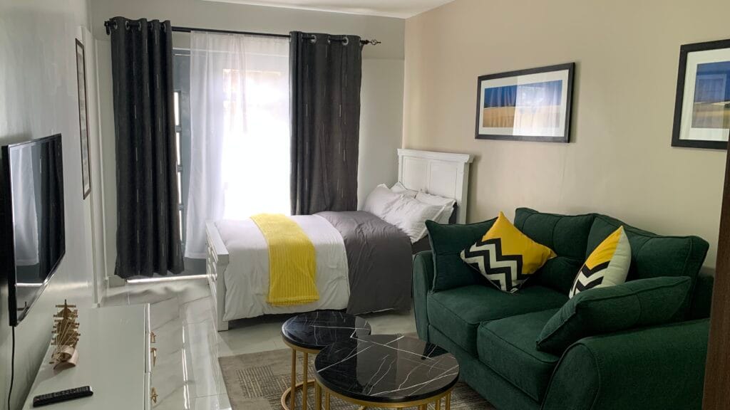 Studio Apartment for rent off Naivasha Road with a Spacious Balcony