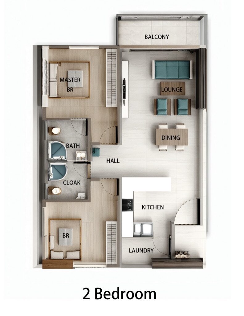 Express View Residency- 2 bedroom apartment for sale in Kilimani along Riara gardens